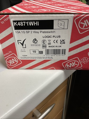 Electric k4871whi 10a - mk,