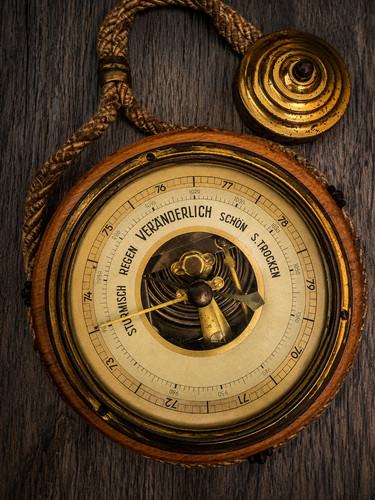Vintage german aneroid - vintage,