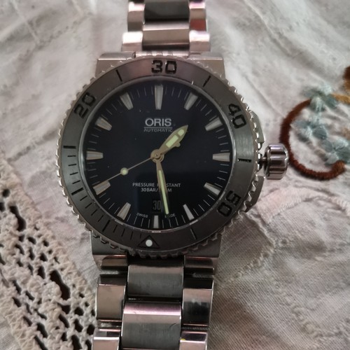 Oris aquis date auto - aquis,