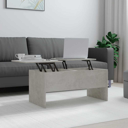 Coffee table concrete grey - table,
