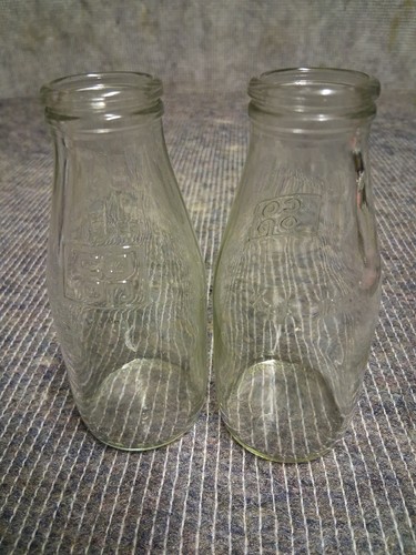 Vintage coop pint bottles - vintage,