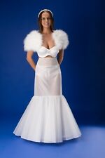 Jupon wedding dress petticoat/underskirt - fishtail with net - size S/M -ref P22