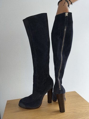 Diesel navy suede knee - diesel,