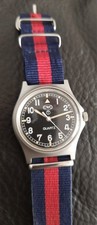Genuine CWC G10 British Army issued Medium Fatboy Watch 1998 &New Strap,Battery 