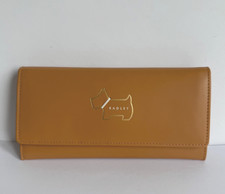 Radley Heritage Light Tan Leather Large Purse - New with Dust Bag