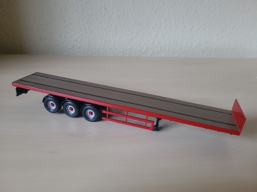 Corgi tri axle flatbed trailer - corgi,
