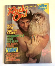 ROCK ON! MAGAZINE No.5 - Geldof Floyd Aerosmith Jam Deep Purple Thin Lizzy Who