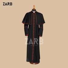 Black Cassock Red Trim &