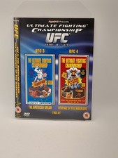 UFC 3 & 4 DVD (2005)- The American Dream & Revenge Of The Warriors - Free P&P