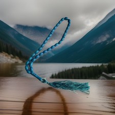 RARE Baby Blue Tasbih/ Tasbeeh/ Rosary/ Worry Beads Islamic Dhikr 33 count