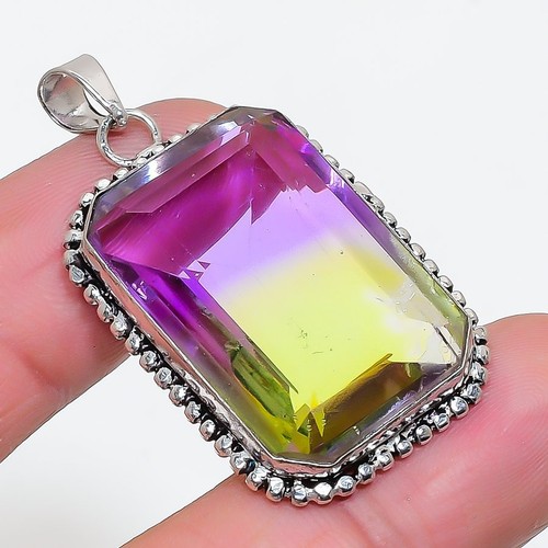 Ametrine gemtone pendant - ametrine,