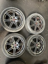 Honda Civic Type R Ep3 Grey Alloy Wheels Set 01-06 205/40/R17