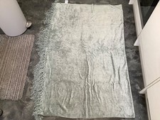 Laura Ashley Teal Chenille