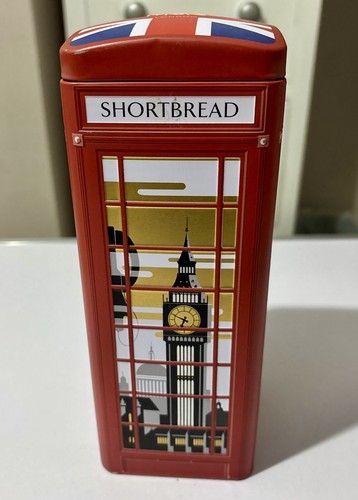 Tin telephone box - tin, box,london