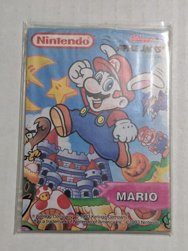 1993 kellogg nintendo - 1993,