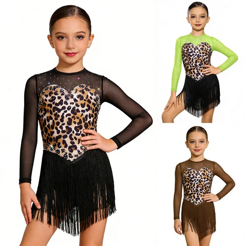 Girls leopard print - girls, latin