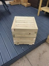 Garden Seat Table Storage Box