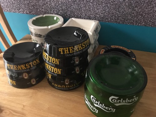 Pub ashtray carlsberg tetley - ashtray,