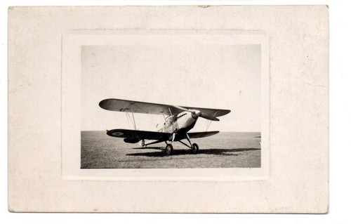 Hawker hind aviation postcard - hawker,