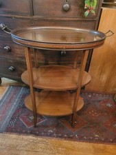 Edwardian three tier table