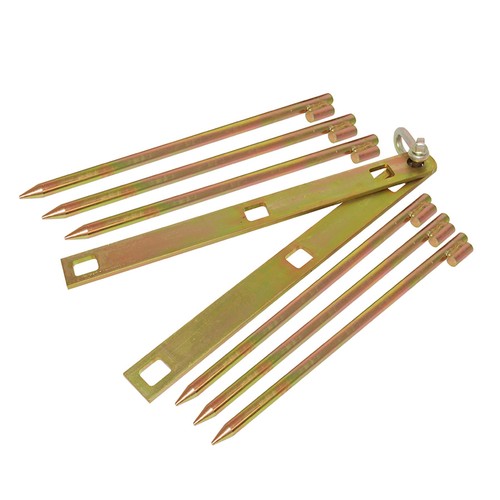 Ground anchor pins set - ground,