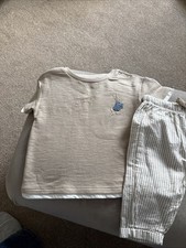 M&S Peter Rabbit 2 Part Set 3-6 Month T Shirt And Trousers. Brand New. No Tags.