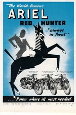 Ariel motorcycle Red Hunter