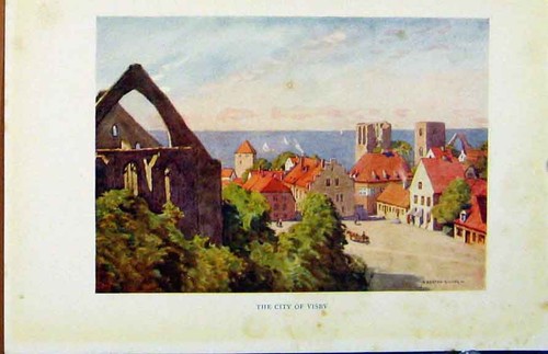 Old antique print - print, plate