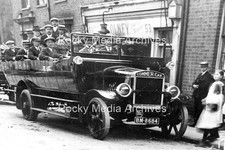Izx-67 Commer Charabanc and Passengers, Bedfordshire. Photo