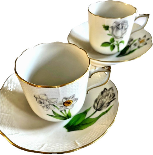 Vintage hand painted herend - 2,