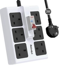 6 Way RCD Extension Lead 3M
