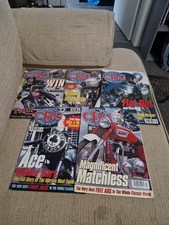 CLASSIC BIKE GUIDE - CBG - VINTAGE MOTORCYLE MAGAZINES -x 5 Issues 1998