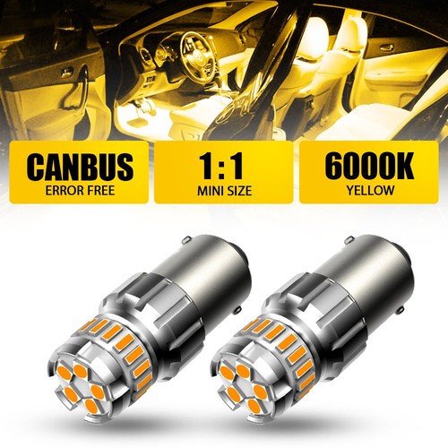 1156 7506 ba15s amber - 2x,