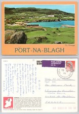 c31331  Port-na-Blagh Co Donegal Ireland John Hinde postcard 1991 stamp