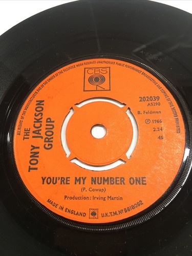 Rare beat tony jackson - 45,
