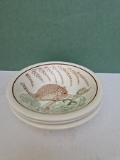 JOHN TAMS THE ROYAL SOCIETY FOR NATURE CONSERVATION cereal bowls x 3
