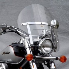 18x16" Clear Motorcycle Windscreen Windshield For Harley Davidson FLHR Road King