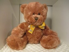 CAR RIBBON TEDDY BEAR SOFT TOY