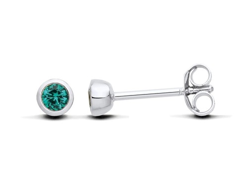 Sterling silver simulated - silver,