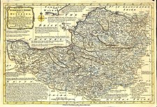 Antique map, Somerset Shire