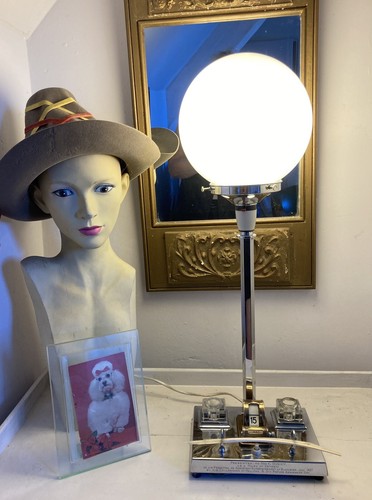 July 1937 chrome - chrome, lamp