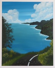 Original Seascape Coastal Road