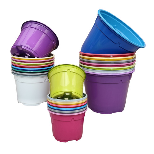 Plant pots plastic 9cm 5cm - plant,