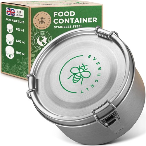 Stainless steel food storage - steel,