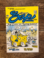 ZAP COMIX #1 Apex Novelties/4th print 1978/Robert Crumb/Sex/Drugs/Psych/F/VF 7.0