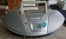 Panasonic RX-ES20 CD / Tuner / Tape Boombox Portable Virtualizer - Power Blaster