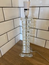 Vintage Large Clear Acrylic
