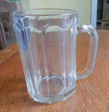 Old Ten Sided Beer Glass George V or VI 478 St Helens.
