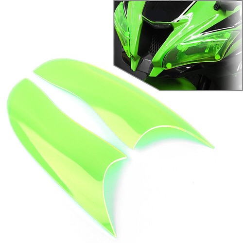 Front green headlight guard - headlight,
