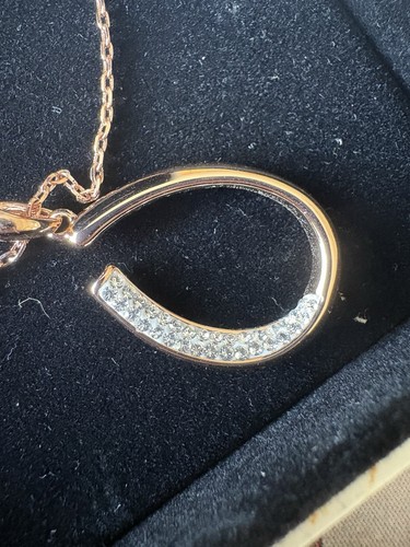 Warren james open hoop pendant - james,